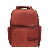 Zaino porta PC 15.6' in tessuto e pelle, Arancione